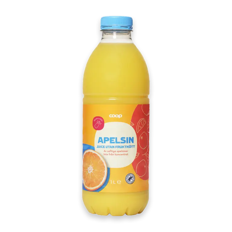 Apelsinjuice Utan fruktkött