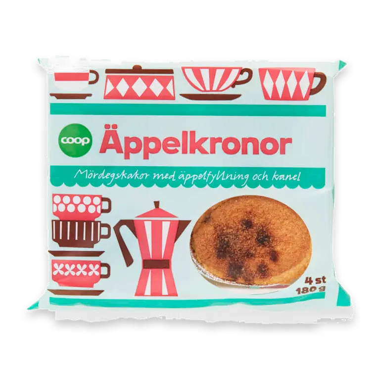 Äppelkronor 4-pack