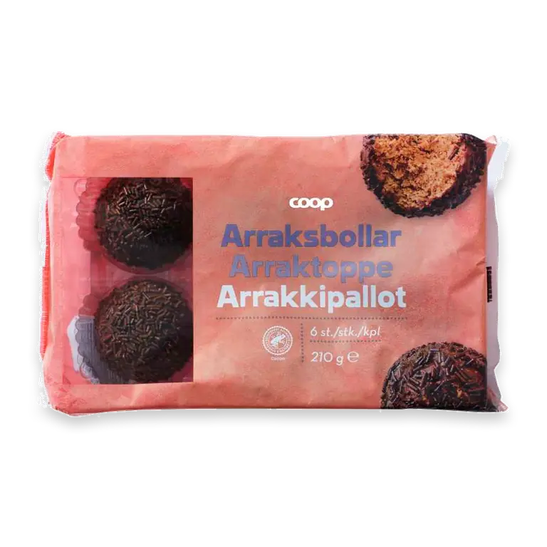Arraksbollar 6-pack