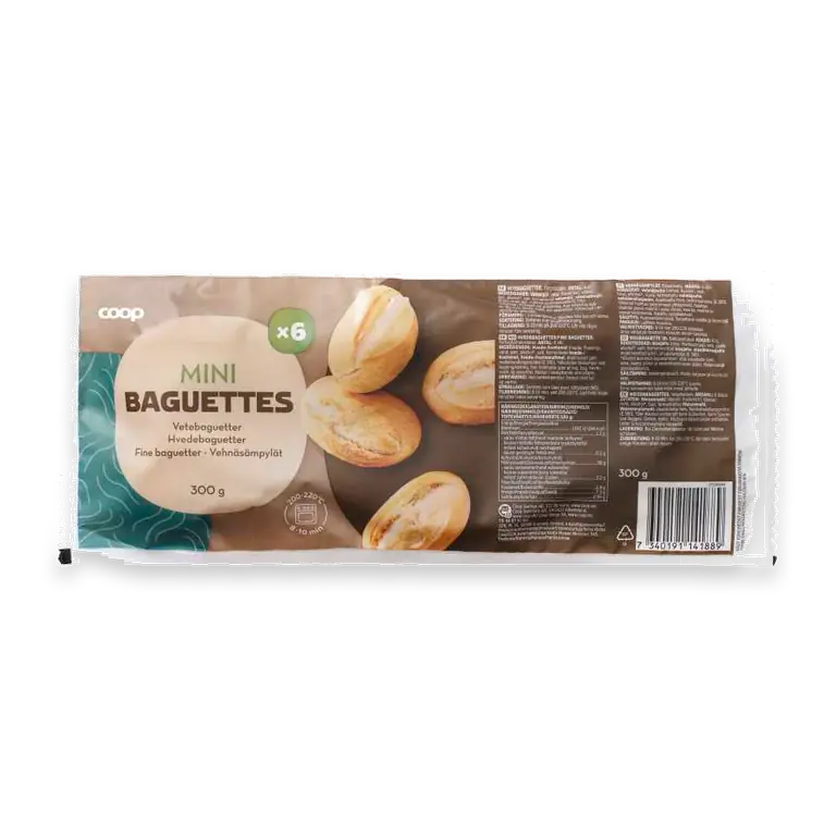 Baguetter Mini 6-pack