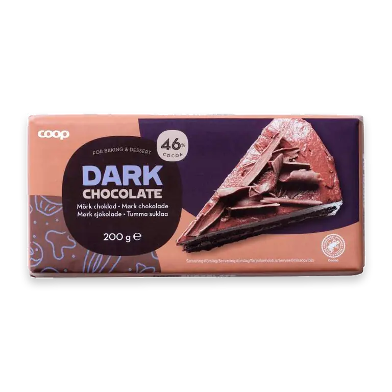 Bakchoklad Mörk