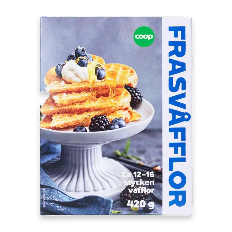 Bakmix Frasvåfflor