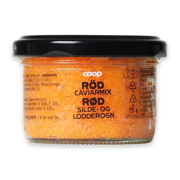 Caviarmix Röd