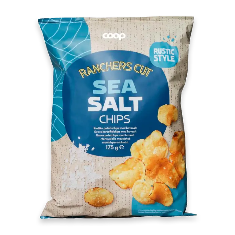 Chips Ranchers cut Sea salt