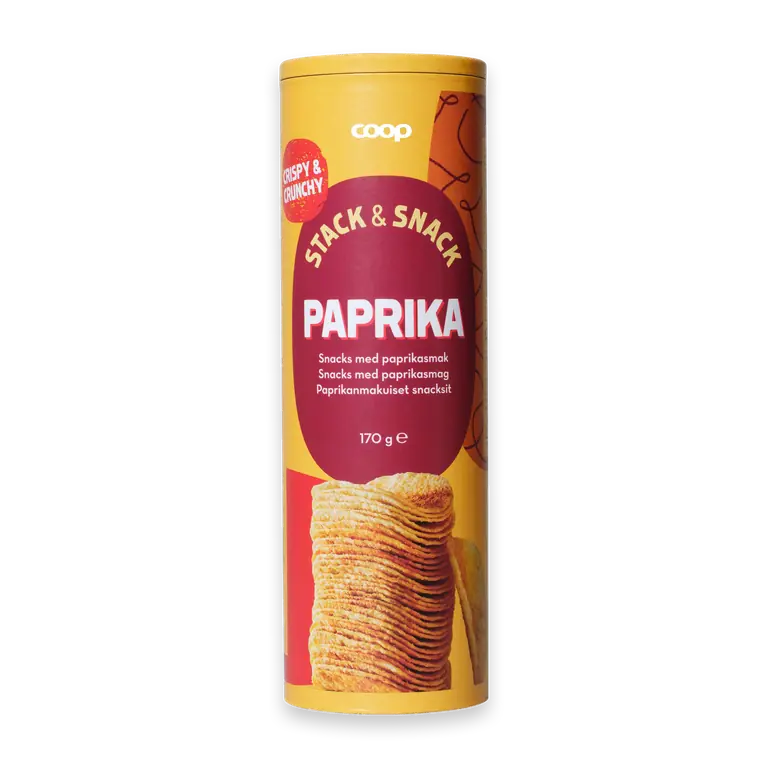 Chips Stack & snack Paprika