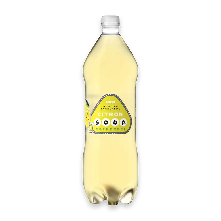 Citronsoda Sockerfri