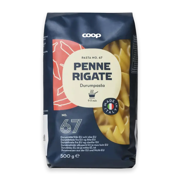 Durumpasta Penne Rigate