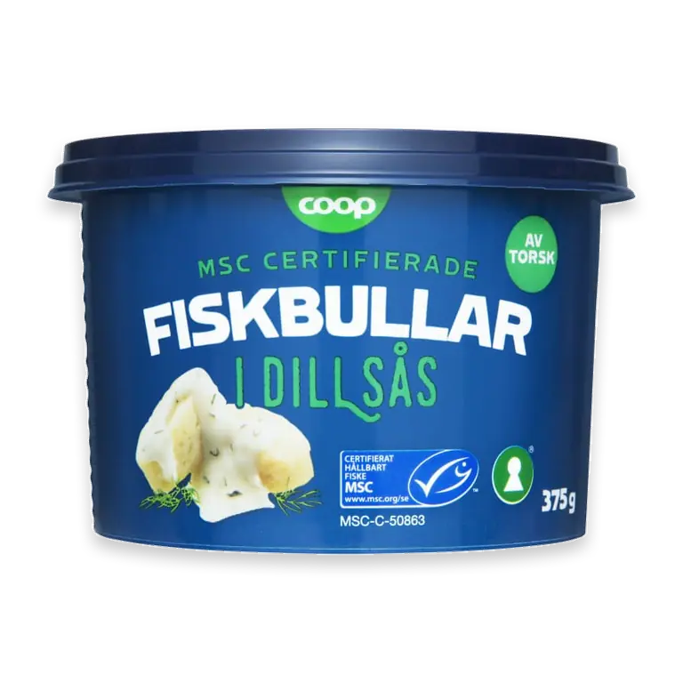 Fiskbullar Dillsås