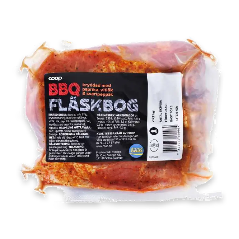 Fläskbog BBQ