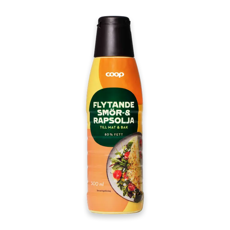 Flytande Smör & rapsolja