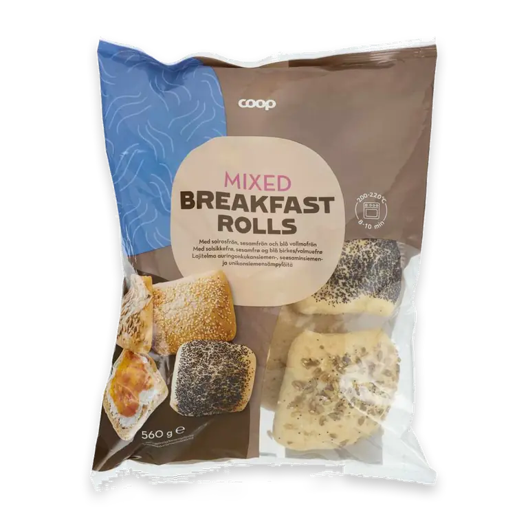 Frukostbröd Mix 8-pack
