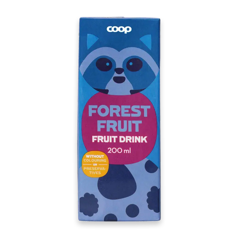 Fruktdryck skogsbär