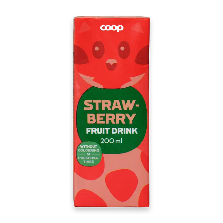 Fruktdryck Strawberry