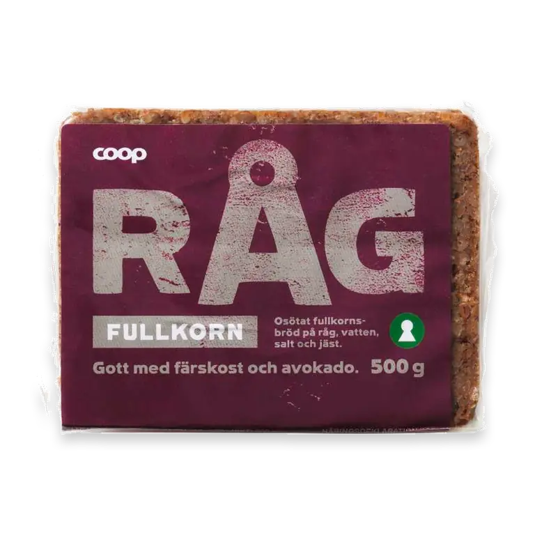 Fullkornsrågbröd