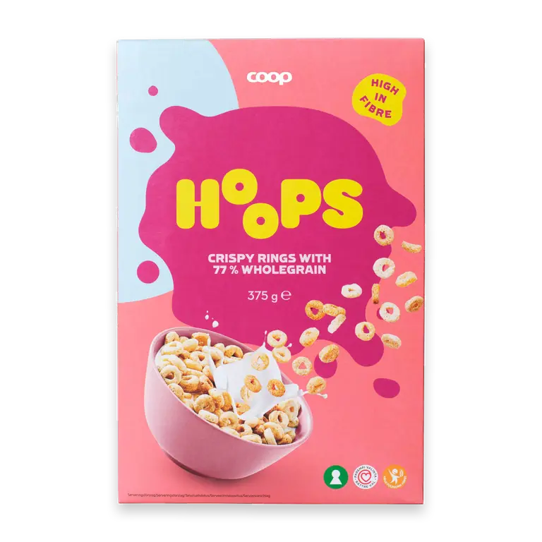 Fullkornsringar Hoops