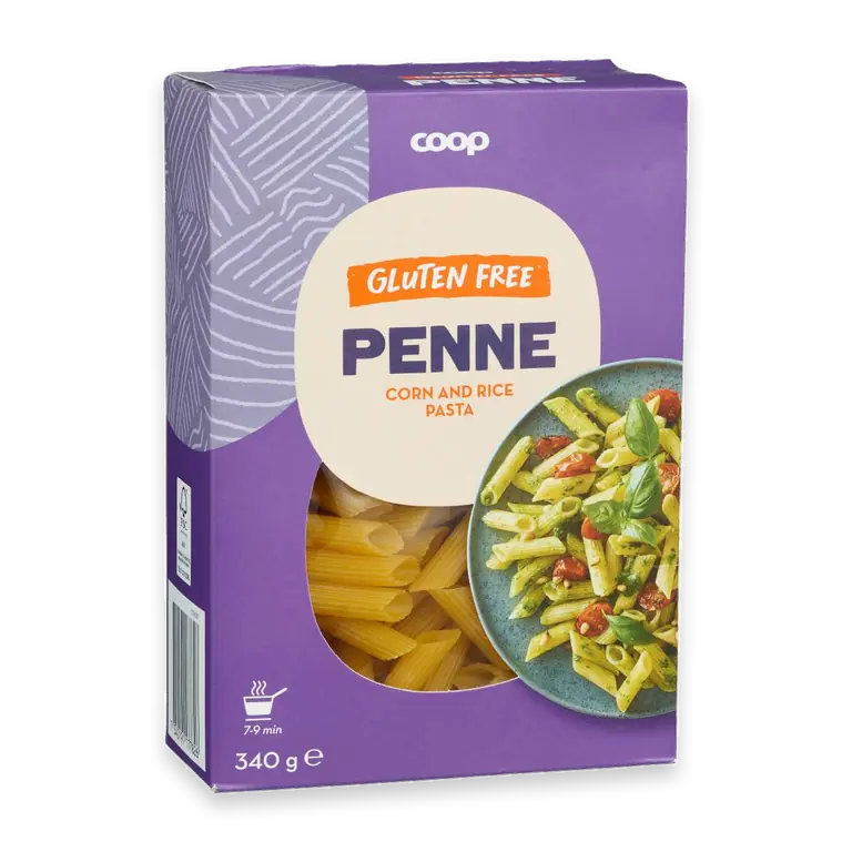 Glutenfri Majs och ris Pasta Penne