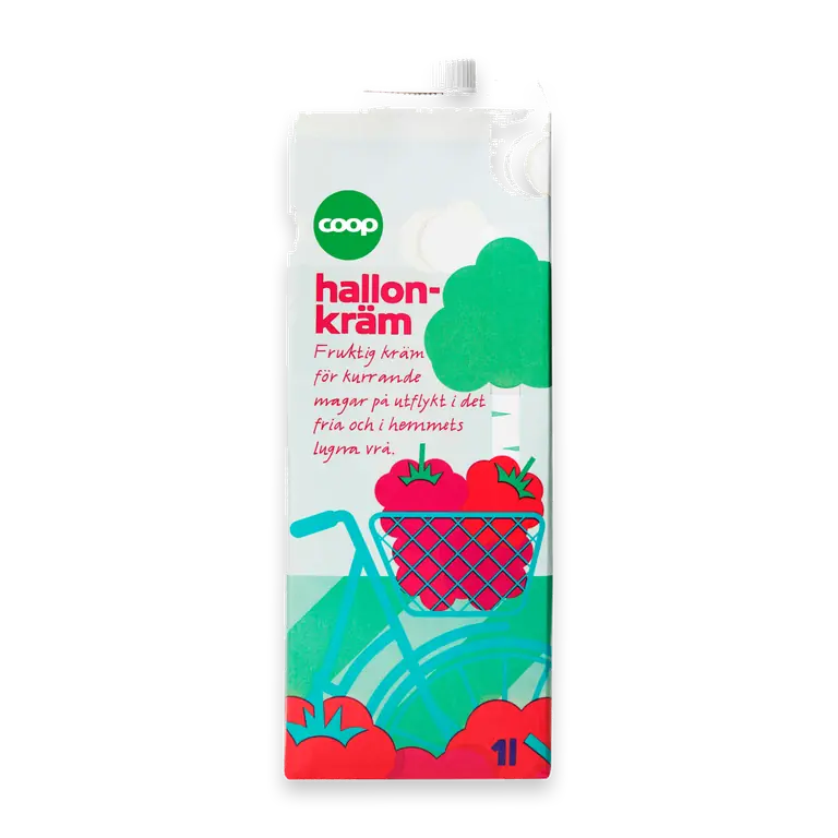 Hallonkräm