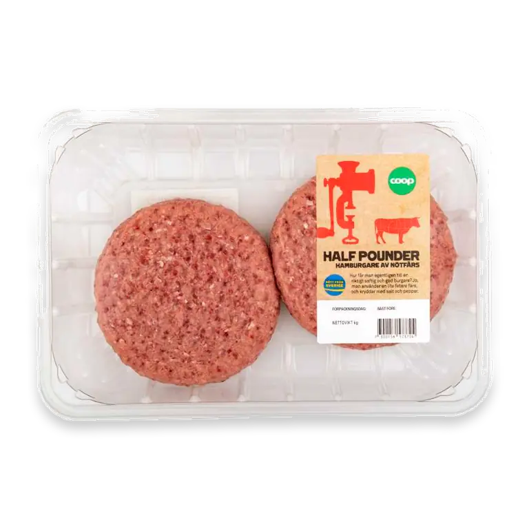 Hamburgare Half Pounder 2-pack