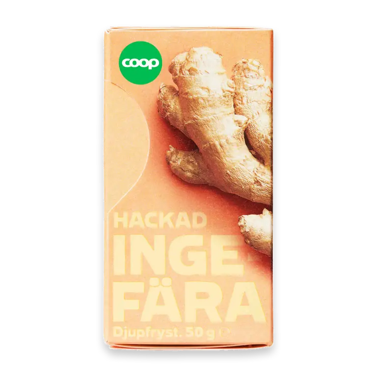 Ingefära Hackad