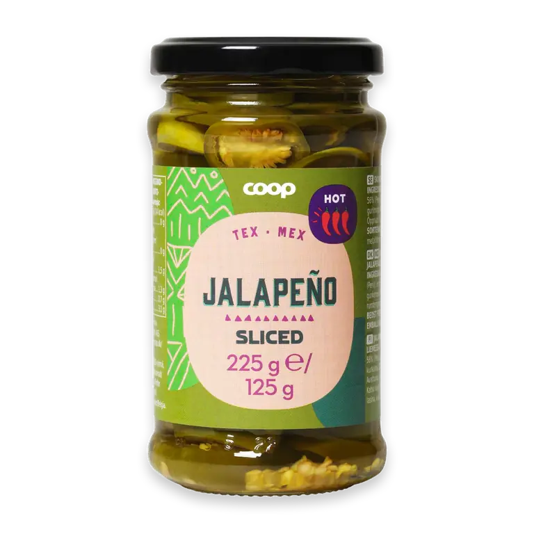 Jalapeño skivad het