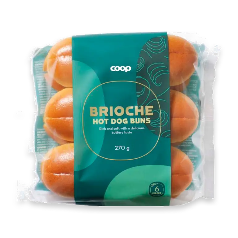 Korvbröd Brioche 6-pack
