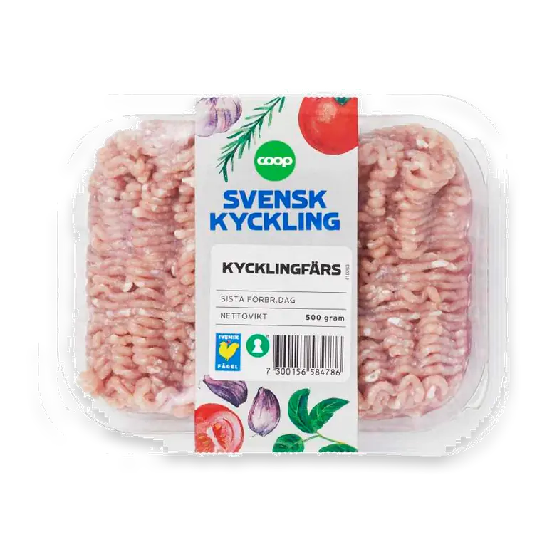 Kycklingfärs