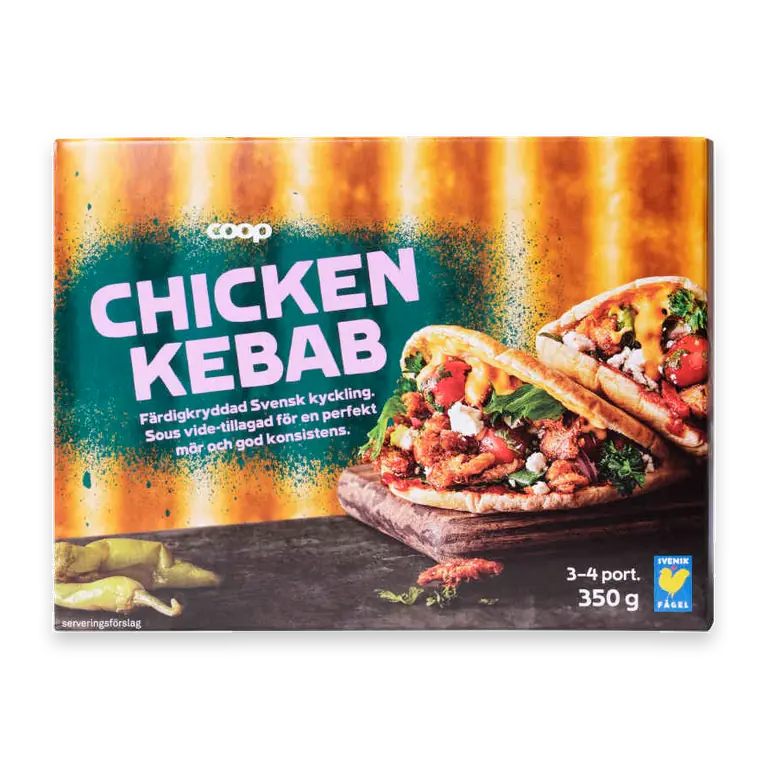 Kycklingkebab