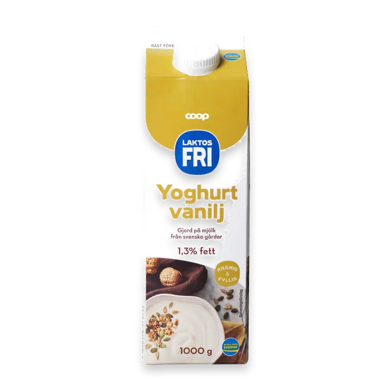 Laktosfri Yoghurt Vanilj