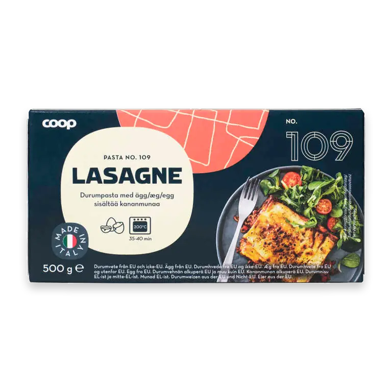 Lasagneplattor