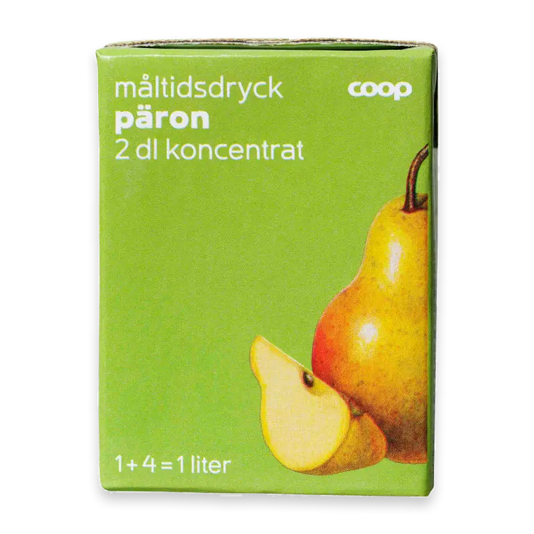 Måltidsdryck Koncentrat Päron