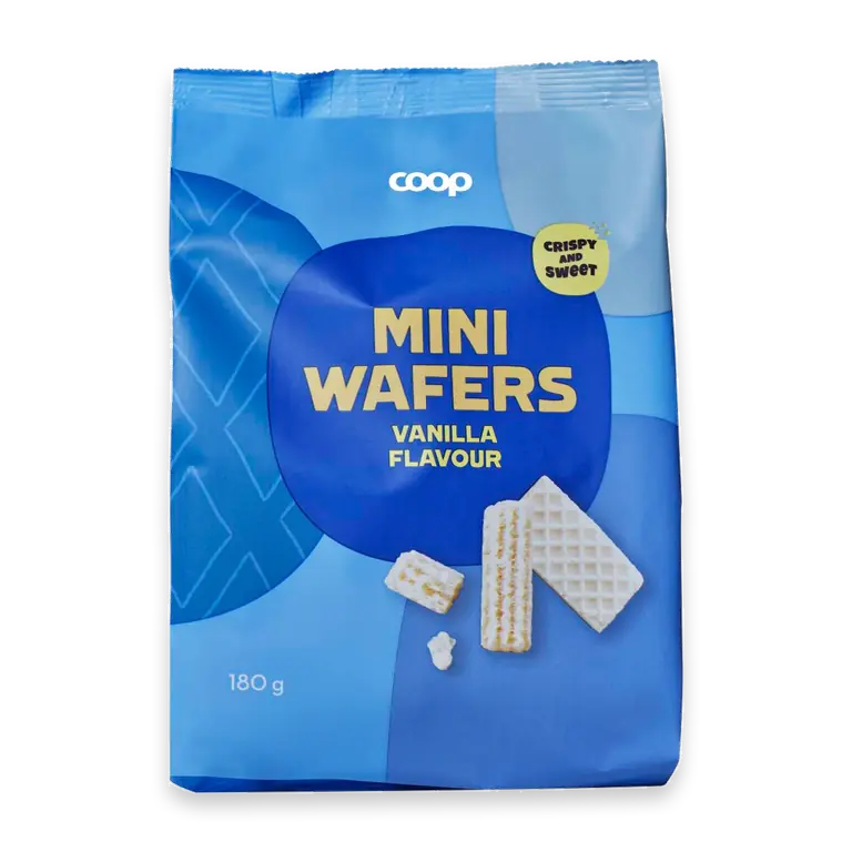 Mini Wafers Vanilj