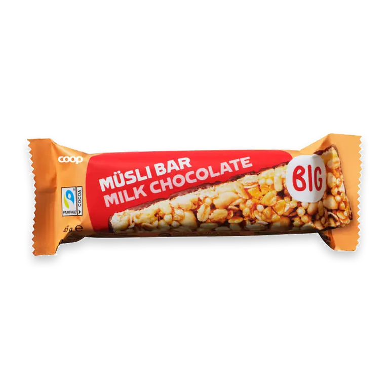 Müslibar Mjölkchoklad