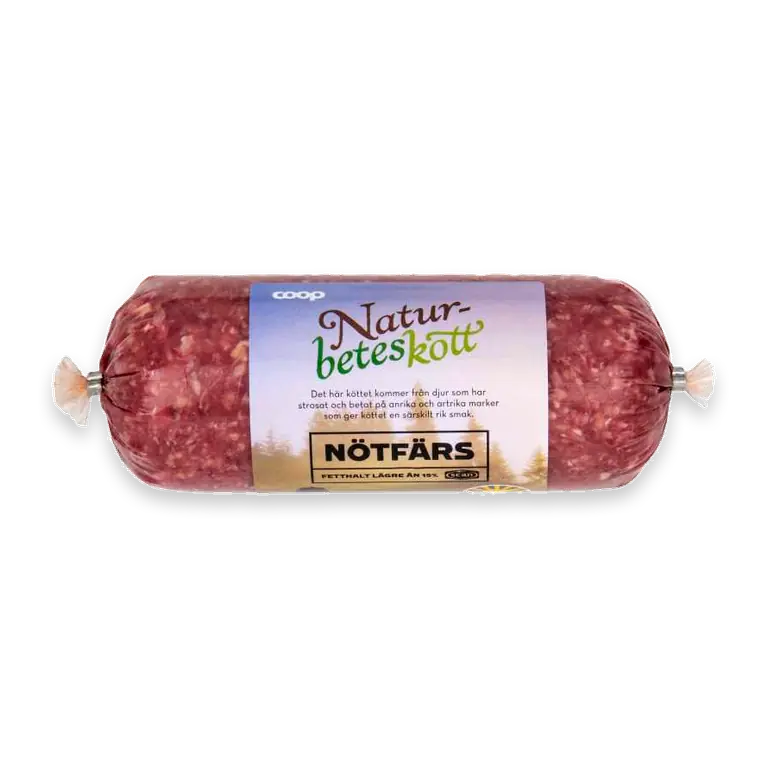 Nötfärs Naturbeteskött