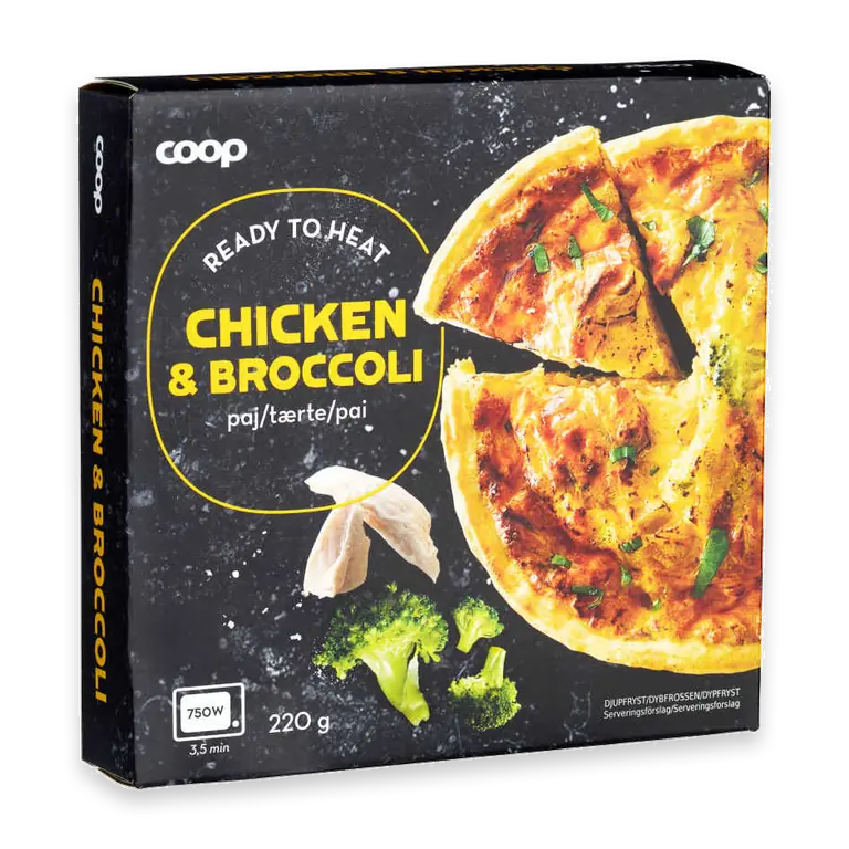 Paj Kyckling & Broccoli