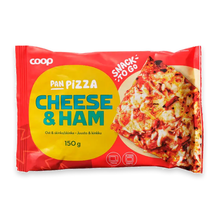 Pan Pizza Ost & Skinka