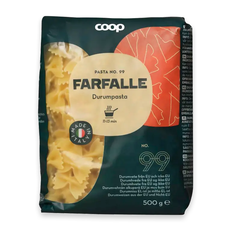 Pasta Farfalle