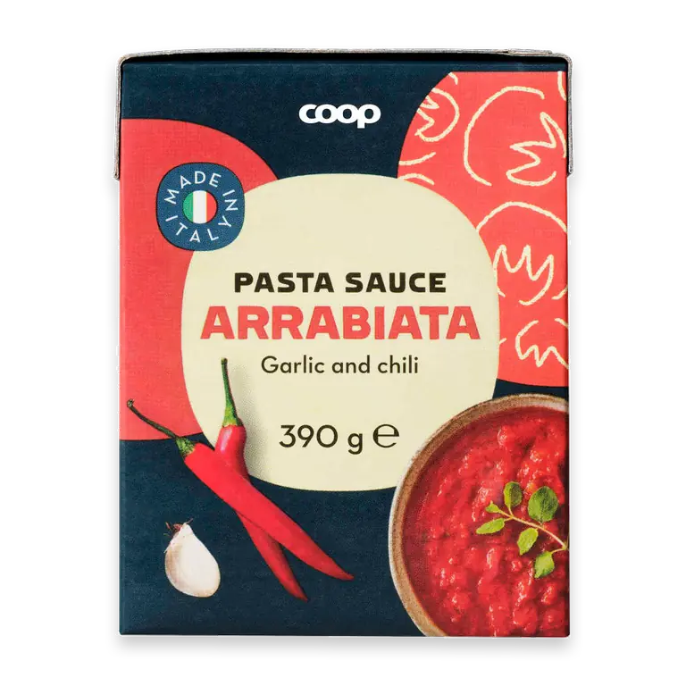 Pastasås Arrabiata vitlök & chili