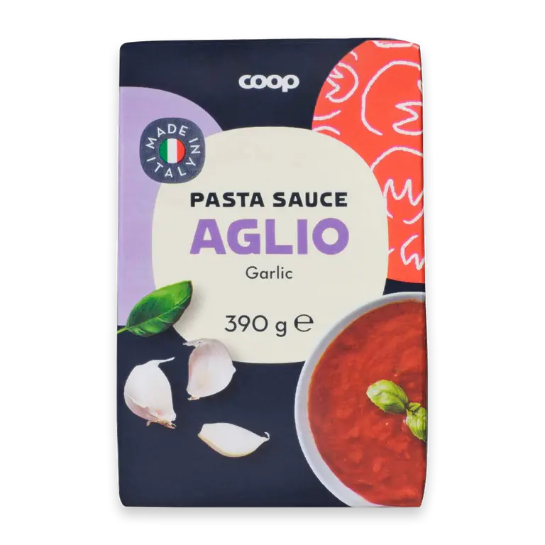 Pastasås Vitlök