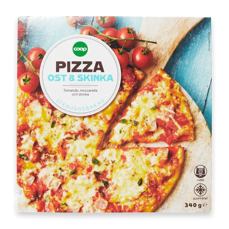 Pizza Ost & Skinka