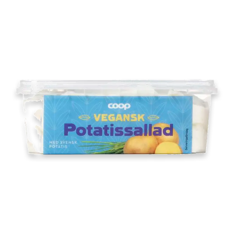 Potatissallad vegansk
