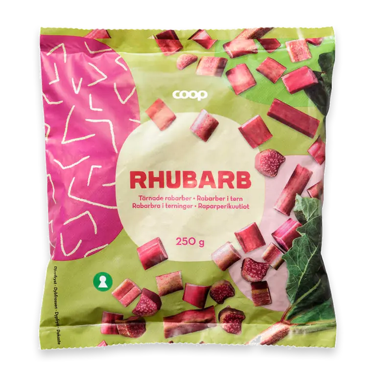 Rabarber Tärnade