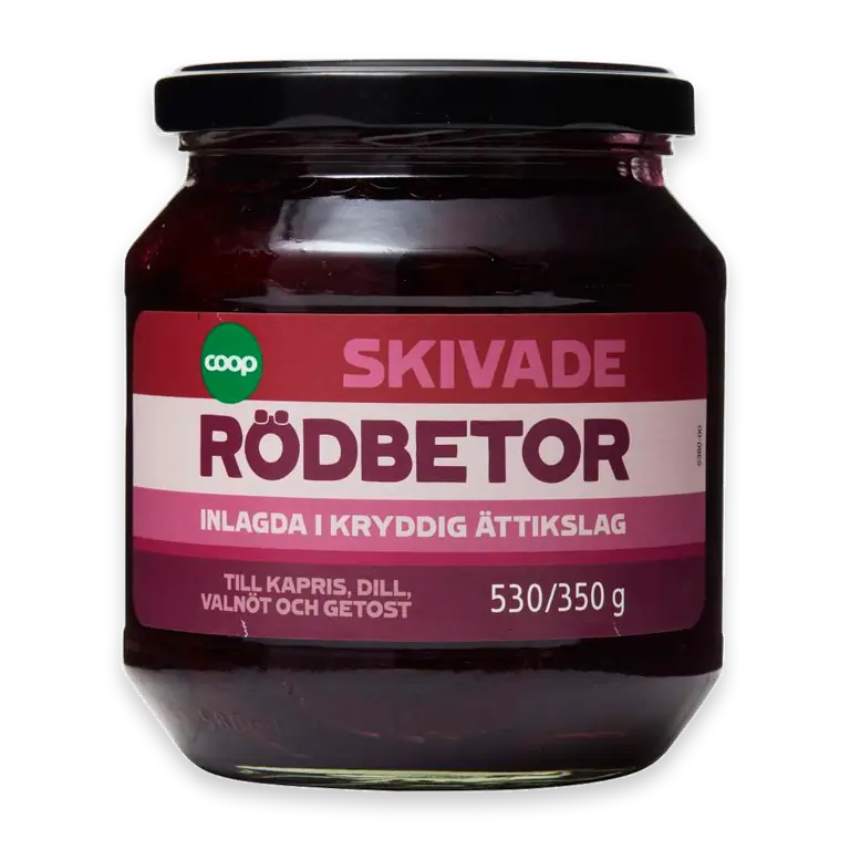 Rödbetor Skivade