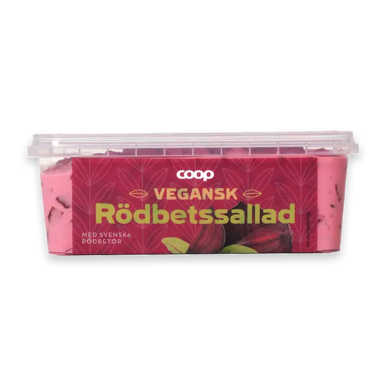 Rödbetssallad vegansk