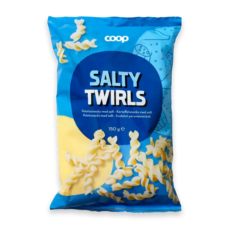 Salty twirls