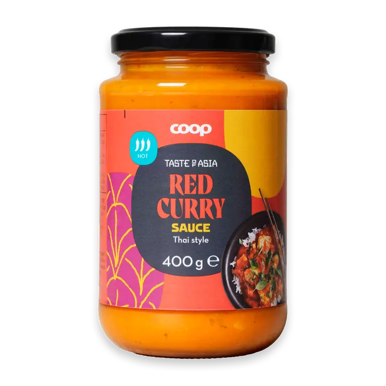 Sås Red curry Hot