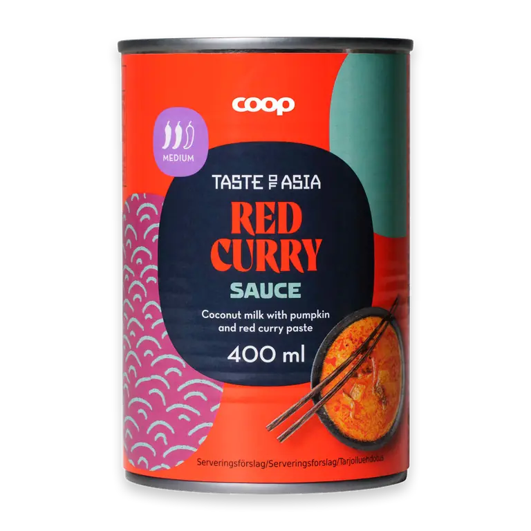 Sås Röd curry