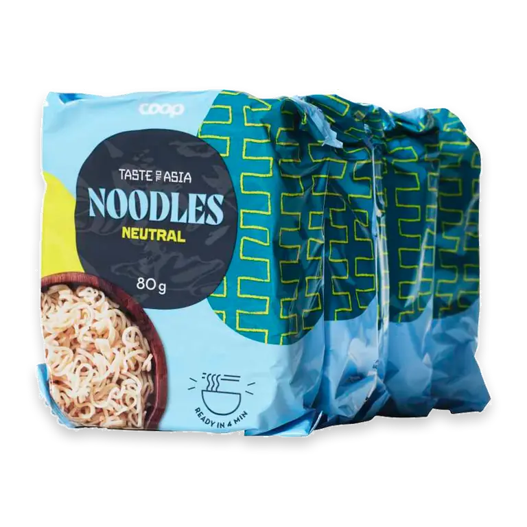 Snabbnudlar Neutral 5-pack