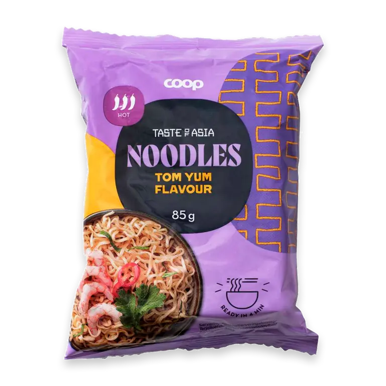 Snabbnudlar Tom Yum
