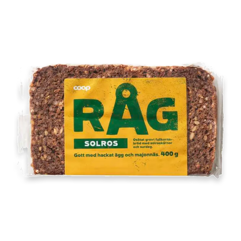 Solrosrågbröd