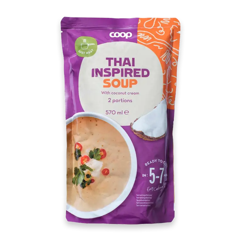 Soppa Thai inspirerad